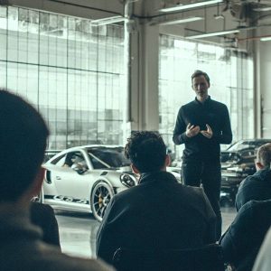 Photo of Porsche Guest Speaker